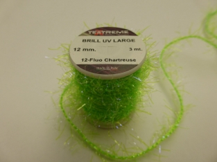 Brill UV  Large 12 mm Fluo Chartreuse (spool 12)